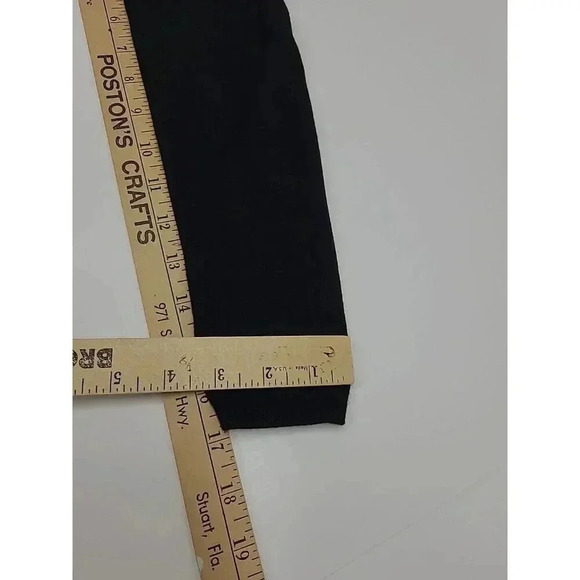 Vintage Talbots Sweater Women's Size Small Black Made in USA of Italian Yarn - Picture 7 of 7